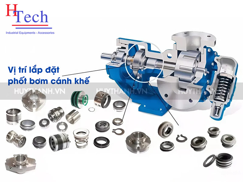 Cung Cấp Phụ Tùng, Phốt Bơm Cánh Khế Nakakin, Grundfos, Donjoy, Durrex, Carten, Alfa Laval, Inoxpa…