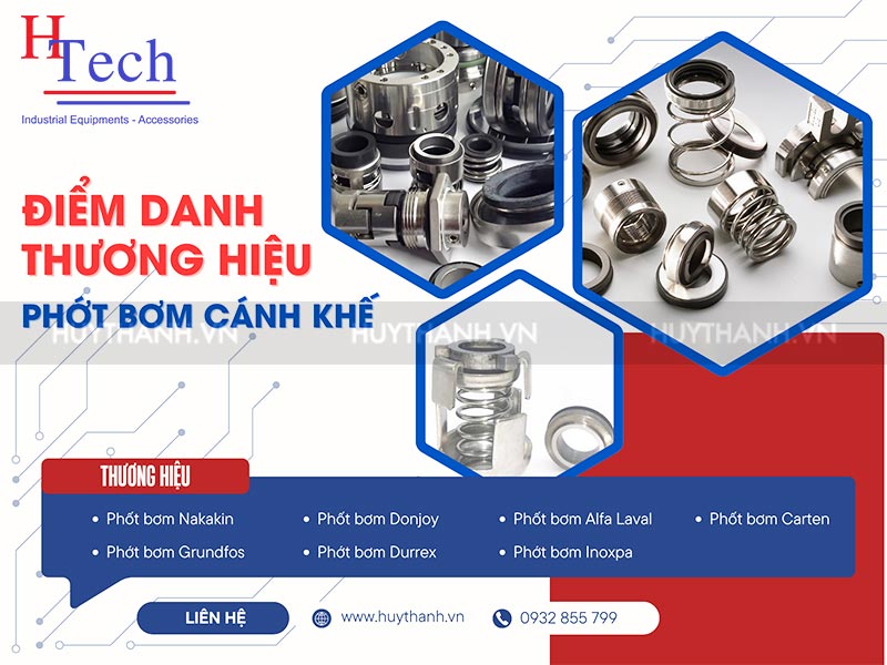 Cung Cấp Phụ Tùng, Phốt Bơm Cánh Khế Nakakin, Grundfos, Donjoy, Durrex, Carten, Alfa Laval, Inoxpa…