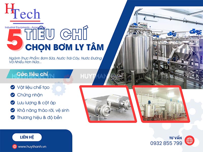 Ứng Dụng Bơm Ly Tâm Vi Sinh Trong Ngành Thực Phẩm: Bơm Sữa, Nước Trái Cây, Nước Đường Và Nhiều Hơn Nữa