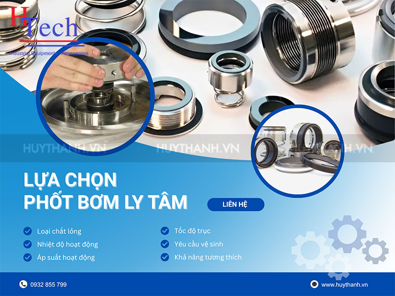 báo giá phốt bơm ly tâm thực phẩm