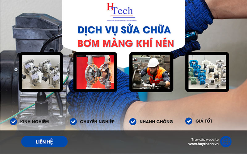 Dịch Vụ Sửa Chữa Bơm Màng Khí Nén Chuyên Nghiệp Tại HCM, Hà Nội