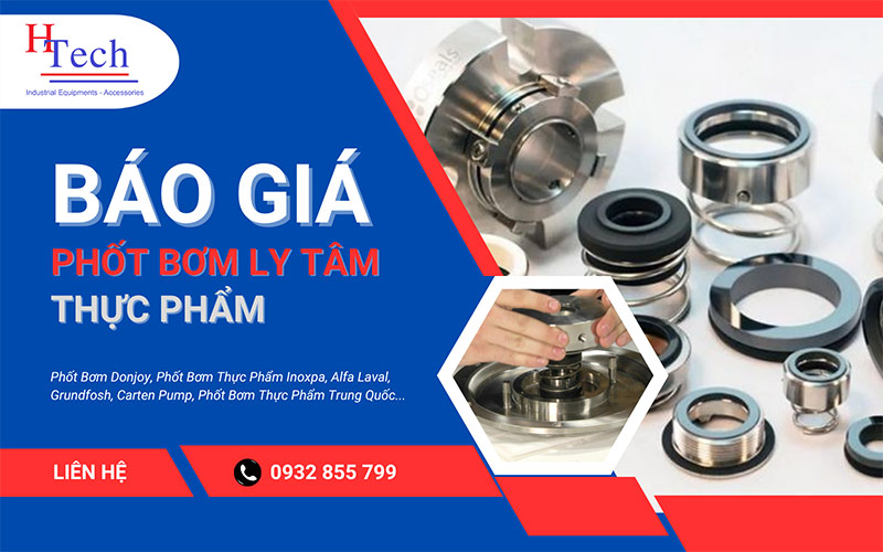 báo giá phốt bơm ly tâm thực phẩm